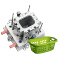 plastic storage box laundry basket injection mold maker